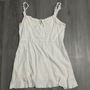 White lulus mini dress